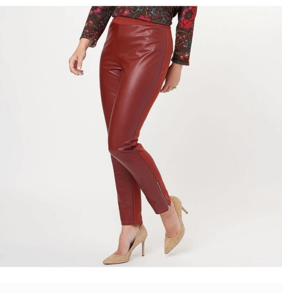 Jason wu faux leather leggings size 1x